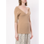 Muller Of Yoshiokubo-V-neck fitted top-women-Brown