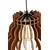 Conceptum Hypnose Luster Cloudy, 31cm, E27, 40W, Braon