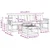 Set vanjskih sofa 5 pcs Čvrsto drvo akacije i Textilene