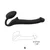 Silikonski Strap-on dildo velikosti S, črne barve
