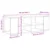 Set TV komoda Crni hrast 102 x 35 x 35 cm Konstruirano drvo