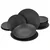 Creatable Jedilni Servis Lava Stone Black, 12-Delni
