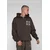 Multiply Apparel Jopa na zadrgo Regalia bež/temno rjava