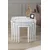 Hanah Home set od 4 umetnutih stočića Telwe, beli mermer / beli