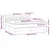 Vidaxl Box spring postelja z vzmetnico temno rjava 180x200 cm blago