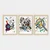 Wallity Set uramljenih slika 3NTC_UN2968523, 3 dijela