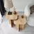 Hanah Home Blues Oak Set 2 stočića, Bež