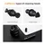 K&F Three lens cleaning pens, double-sided carbon head with silicone protective cover and suction c