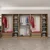Hanah Home Garderober Kale-7675, 360x210x52 cm, Braon