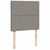 Vidaxl Box spring postelja z vzmetnico taupe 80x200 cm blago