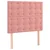 Vidaxl Box spring postelja z vzmetnico roza 100x200 cm žamet