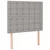 Vidaxl Box spring postelja z vzmetnico svetlo siva 80x200 cm blago