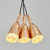 Opviq Luster 2840-5AS, 120cm 90cm 1x35W, LED, 3500 Lm