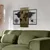 Fusione Naturale -2 GreenBlack Decorative Wooden Wall Accessory