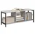 Polica Siva Sonoma 102 x 32 x 40,5 cm Konstruirano drvo