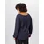 KAFFE CURVE Bluza Cami, modra