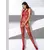 Bodystocking – mrežasti kombinezon BS070 Red