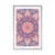 Plakat s paspartujem hipnotična Mandala - 40x60 white