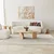 HANAH HOME Sto za dnevnu sobu Nova Sapphire Oak
