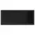 Vrtne sadilice s policom 2 kom crne 70 x 28 x 70 cm poliratan