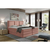 MID.YOU POSTELJA BOXSPRING 160 cm  x 200 cm , tekstil starinsko roza