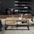 Hanah Home Klub sto Forteaus, 110.4x47x52 cm, Bež