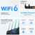 TP-Link Archer AX55 Pro - Usmerjevalnik AX3000 Wi-Fi 6 z večigralnim 2,5 Gb/s, vrata USB 3.0, HomeShield - OneMesh