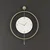 Wallity Zidni sat Mclock-00111, 58x80x7 cm, Zlatne boje
