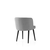 Hanah Home Set trpezarijskih stolica Soft 4112 V2, 2 komada, Svetlosivi