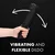 Ouch! Hand Held Vibrating Sex Machine Black