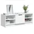 TV ormarić bijeli 102 x 35,5 x 36,5 cm od konstruiranog drva