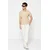 Trendyol Muška majica Tmnss20Po0009, Krem