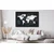 Slika na pluti zemljevid sveta modernega dizajna - 90x60 flags