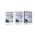 Plakat s paspartujem islandski slapovi - 60x90 white