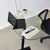 Hanah Home Klub sto Fagioli 70x75x40cm Crni