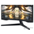 Gaming monitor Samsung S27AG550EU, 27 , QHD, VA, 1ms, 165Hz, DP, HDMI, AMD Freesnyc, nakrivljeni, ČRNi