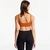 Modrček adidas x entire studios Optime Training Low Support Bra Fox Red M