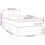 Vidaxl Box spring postelja z vzmetnico temno siva 100x200 cm blago