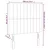 Vidaxl Posteljno vzglavje 2 kosa moder 100x5x78/88 cm blago