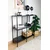 HANAH HOME Sideboard komoda Sunny Black Fume