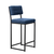 HANAH HOME Barska stolica Retro Navy Blue