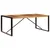 Vidaxl Jedilna miza 200x100x75 cm trden palisander