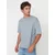 Trendyol Gray Basic 100% Cotton Crew Neck Oversize/Wide-Fit Short Sleeve T-Shirt