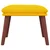 Tabure boja senfa 45 x 29,5 x 35 cm od tkanine