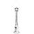 Lessentiel Maison Spoljna lampa BSU-68189-BSY-M3-B, 83 cm, Podna, IP65, E27, 60W, Crna