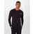 ALPHA INDUSTRIES Majica Basic z dolgimi rokavi Small Logo, črna
