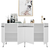 HANAH HOME Komoda Defne White Silver