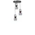 Opviq Luster 2617754, Sivi