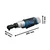 Bosch Akumulatorski ključ sa čegrtaljkom Professional GRC 06019N8301, 12V, 60Nm, Plavo-crni