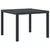 vidaXL 5 delni set vrtne jedilnice Anthracite Poly Rattan